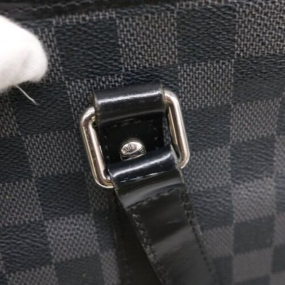 Tadao Damier Graphite Black Shoulder Bag - Picture 7 of 8